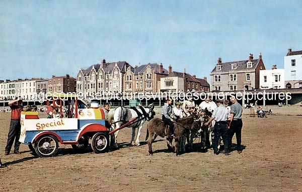 Beach_1960_Donkeys